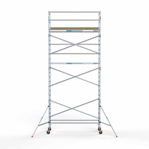 Aliuminio bokštas 90х305 8,2 m darbinis aukštis* anglies platforma Aliuminio bokštas 90х305 8,2 m darbinis aukštis* anglies platforma