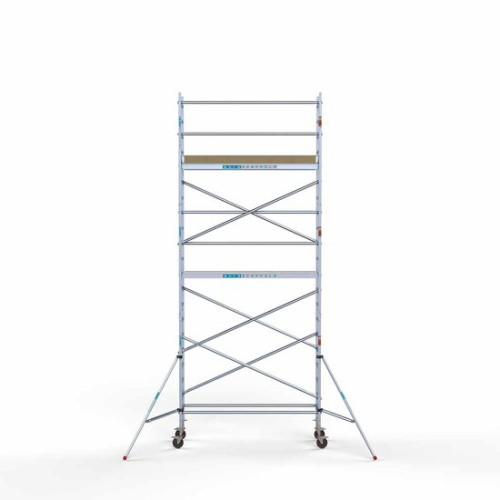 Aliuminio bokštas 75х250 7,2 m darbinis aukštis* anglies platforma Aliuminio bokštas 75х250 7,2 m darbinis aukštis* anglies platforma