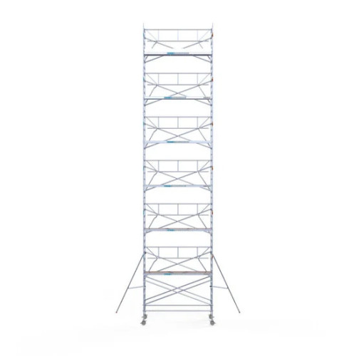 Solar scaffold Aluminum scaffold tower 135х305 14,2m working height* including Solar lift and Safeguard roof edge protection including Solar lift and roof edge protection Safeguard Solar scaffold Aluminum scaffold tower 135х305 14,2m working height* including Solar lift and Safeguard roof edge protection including Solar lift and roof edge protection Safeguard