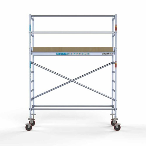 Aliuminio bokštas 75x250 4,2 m darbinis aukštis* Aliuminio bokštas 75x250 4,2 m darbinis aukštis*