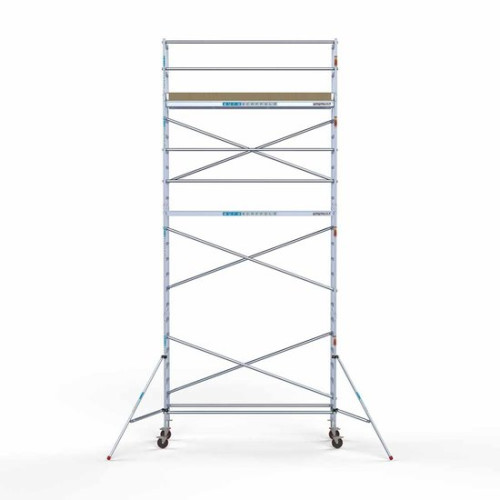 Aliuminio bokštas 75x305 8,2 m darbinis aukštis* Aliuminio bokštas 75x305 8,2 m darbinis aukštis*