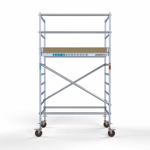 Aliuminio bokštas 135x190 4,2 m darbinis aukštis* Aliuminio bokštas 135x190 4,2 m darbinis aukštis*