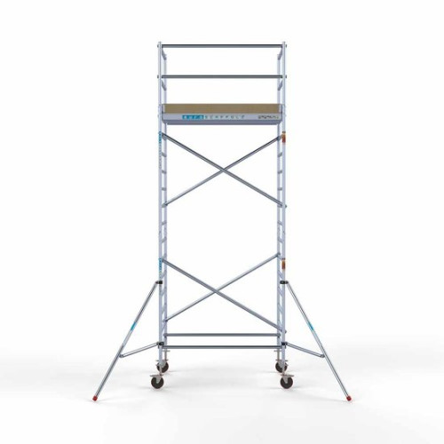 Aliuminio bokštas 135x190 6,2 m darbinis aukštis* Aliuminio bokštas 135x190 6,2 m darbinis aukštis*