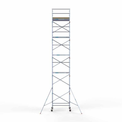 Aluminum scaffold tower 135x190 12,2 m working height*