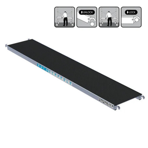 Anglies platforma be liuko 305x60 cm