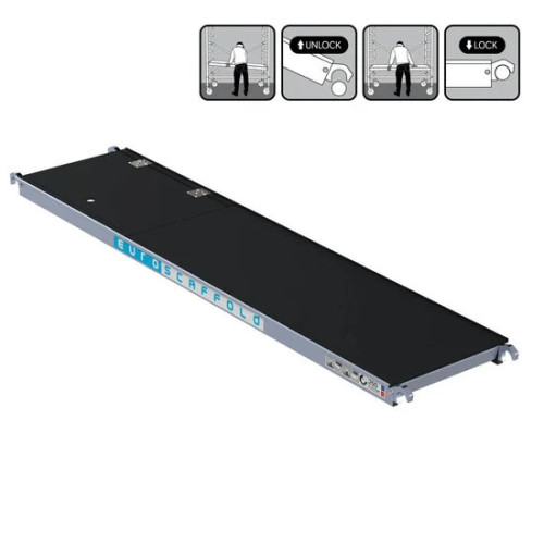 Anglies platforma su liuku 250x60 cm