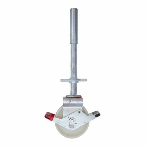 Nailono ratas 200mm + plieninis skriemulys 40 cm