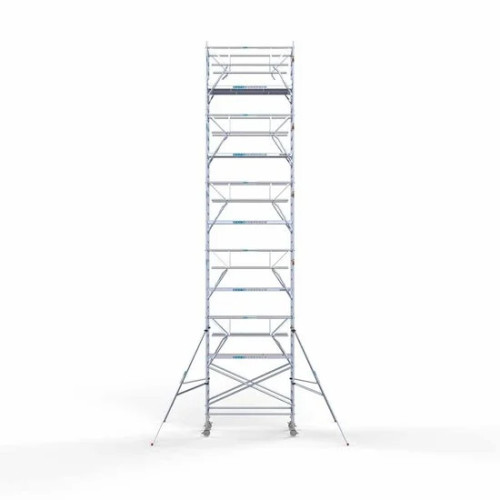 Alumiiniumtellingud 135х250 12,2 m töökõrgus* Carbon koos kokkupandavate piiretega mõlemal poolel