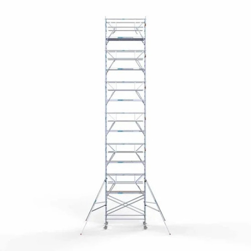 Alumiiniumtellingud 135х250 14,2 m töökõrgus* Carbon koos kokkupandavate piiretega mõlemal poolel