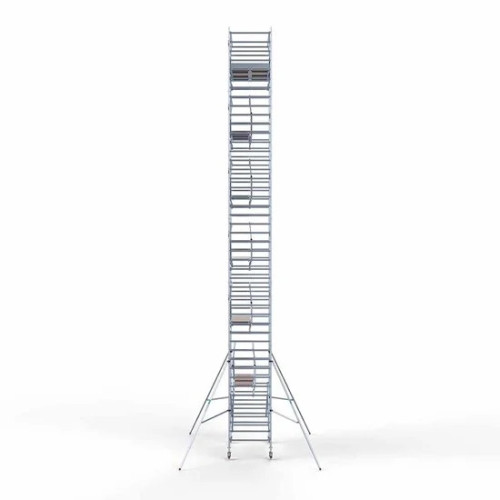 Alumiiniumtellingud 135х250 14,2 m töökõrgus* koos kokkupandavate piiretega mõlemal poolel