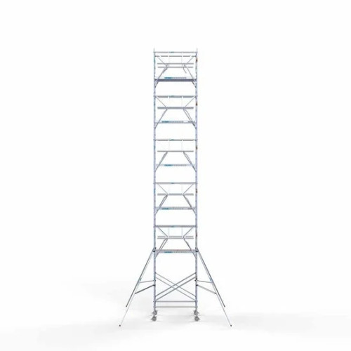 Аliumininiai pastoliai 135х190 13,2 m darbinis aukštis* anglies platforma su sulankstomomis apsaugomis iš 2 pusių