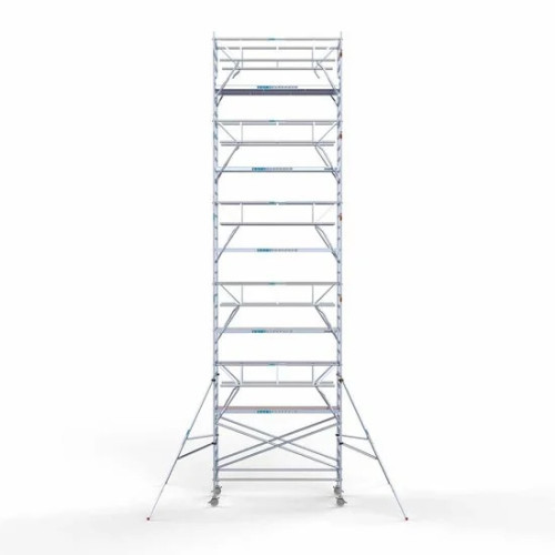 Alumiiniumtellingud 135х305 12,2 m töökõrgus* Carbon koos kokkupandavate piiretega mõlemal poolel