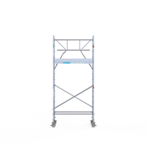 Аliumininiai pastoliai 75х190 5,2 m darbinis aukštis* anglies platforma su sulankstomomis apsaugomis iš 1 pusės Аliumininiai pastoliai 75х190 5,2 m darbinis aukštis* anglies platforma su sulankstomomis apsaugomis iš 1 pusės