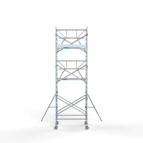 Аliumininiai pastoliai 135х190 7,2 m darbinis aukštis* su sulankstomomis apsaugomis iš 1 pusės Аliumininiai pastoliai 135х190 7,2 m darbinis aukštis* su sulankstomomis apsaugomis iš 1 pusės