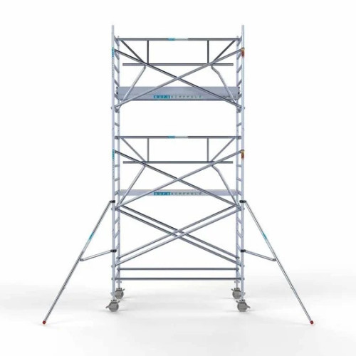 Аliumininiai pastoliai 135х250 6,2 m darbinis aukštis* su sulankstomomis apsaugomis iš 1 pusės Аliumininiai pastoliai 135х250 6,2 m darbinis aukštis* su sulankstomomis apsaugomis iš 1 pusės