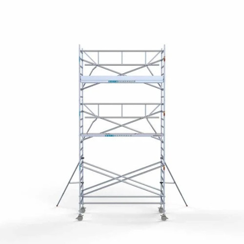 Аliumininiai pastoliai 135х305 7,2 m darbinis aukštis* su sulankstomomis apsaugomis iš 1 pusės Аliumininiai pastoliai 135х305 7,2 m darbinis aukštis* su sulankstomomis apsaugomis iš 1 pusės