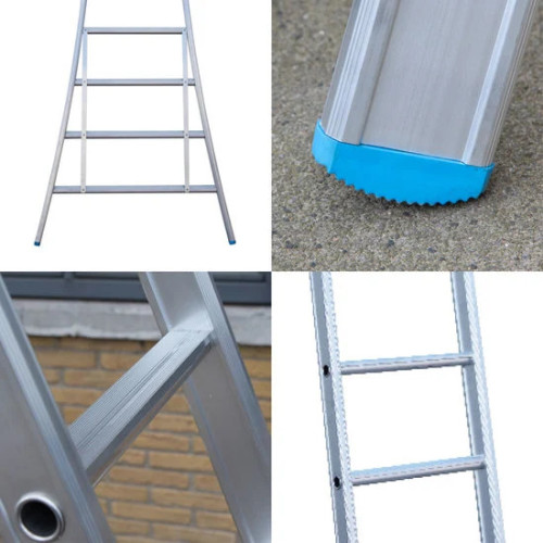 Vienos dalies pločio kopėčios 20 laiptelių